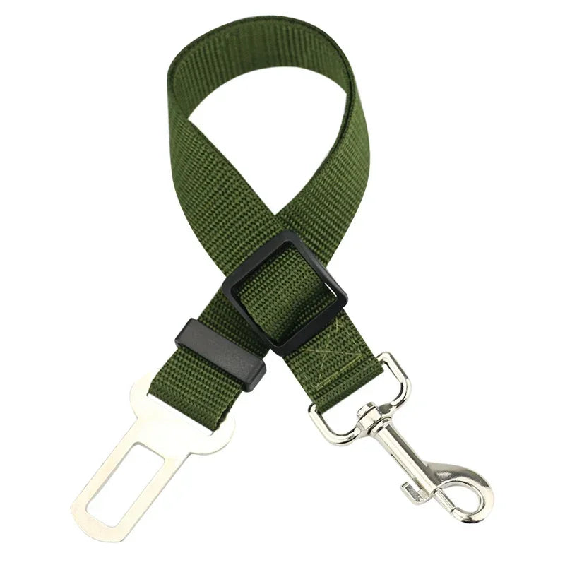 Adjustable Pet Car Seat Belt – Keep Your Dog Safe on Every Drive!
