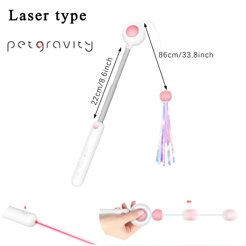 Automatic Rechargeable Cat Toy Collar – Interactive Fun for Happy Cats!