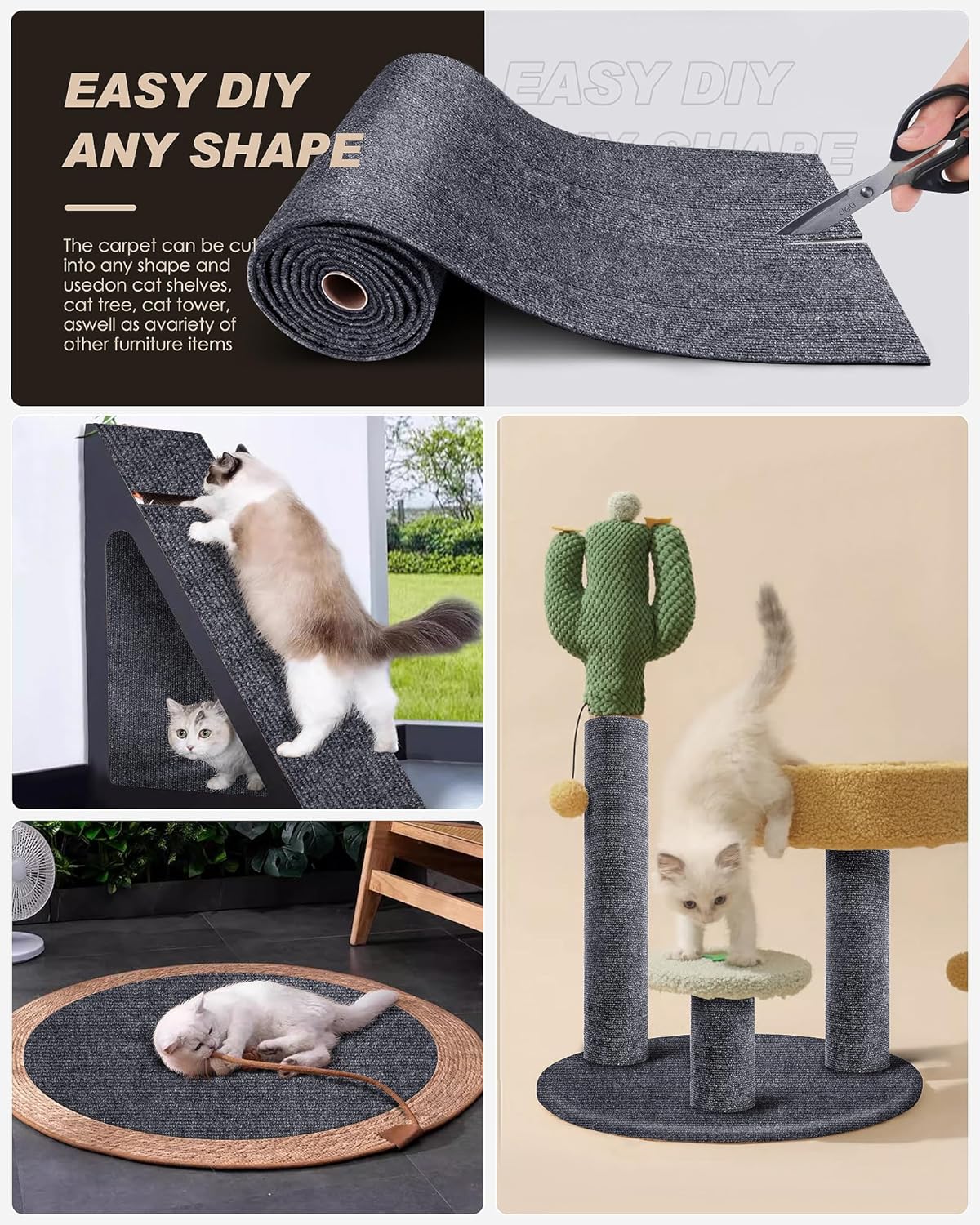 Autocollant pour griffoir de chat - Protection de canapé