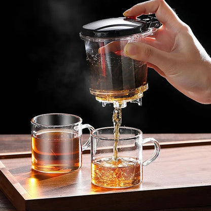 One-click filtering Tea Pot