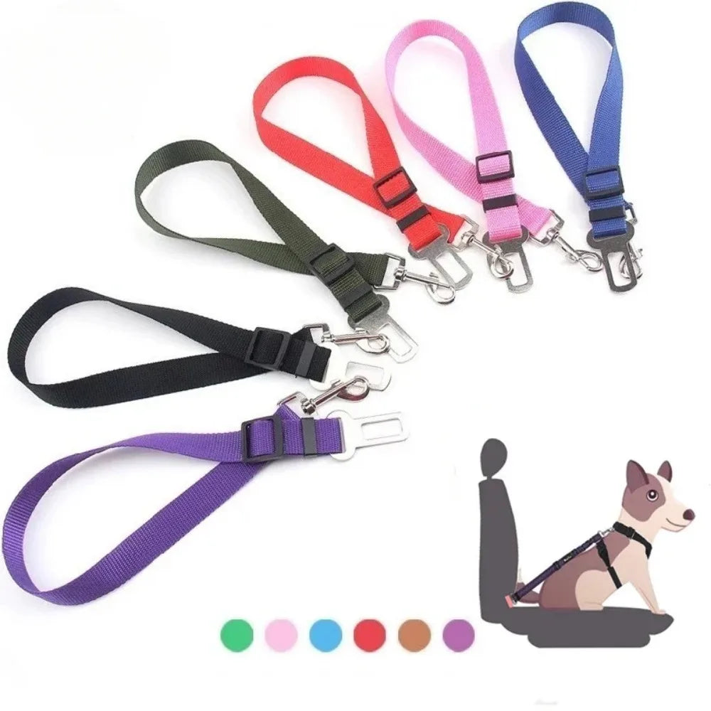 Adjustable Pet Car Seat Belt Harness