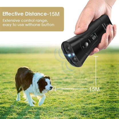 Ultrasonic Dog Trainer & Bark Deterrent