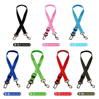 Adjustable Pet Car Seat Belt Harness