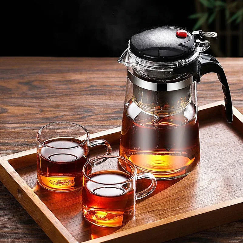 One-click filtering Tea Pot