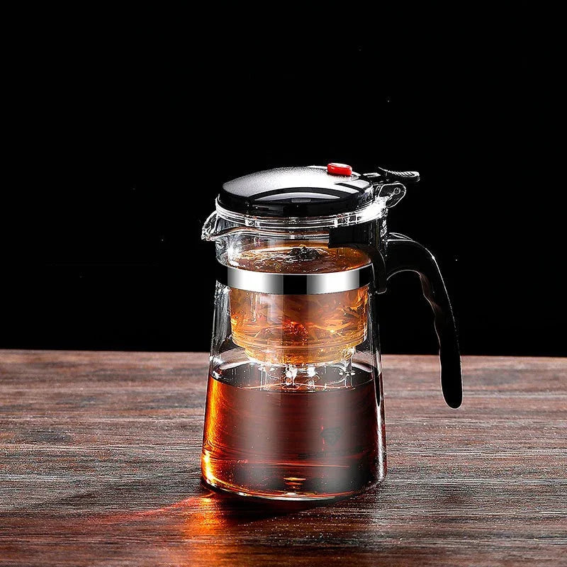 One-click filtering Tea Pot