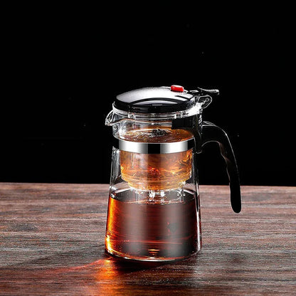 One-click filtering Tea Pot