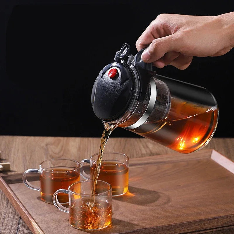 One-click filtering Tea Pot