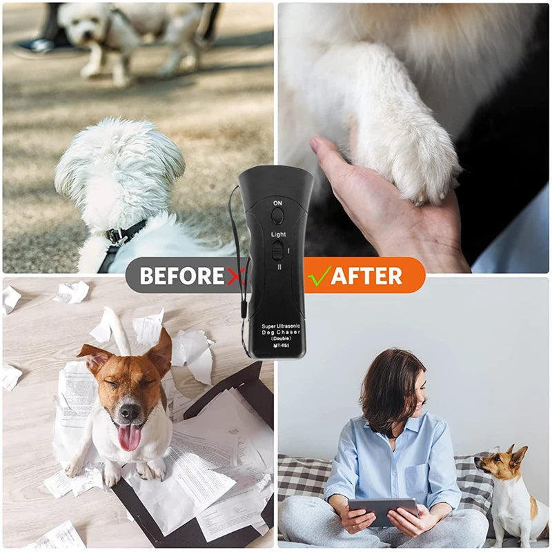 Ultrasonic Dog Trainer & Bark Deterrent