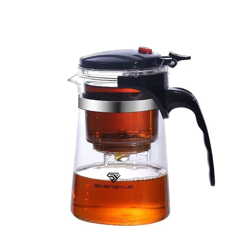 One-click filtering Tea Pot