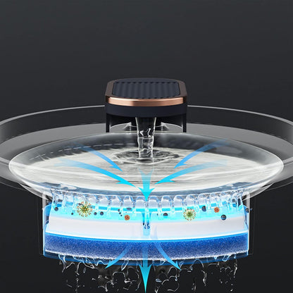 3L Pet Automatic Water Fountain With LED Light