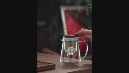 One-click filtering Tea Pot